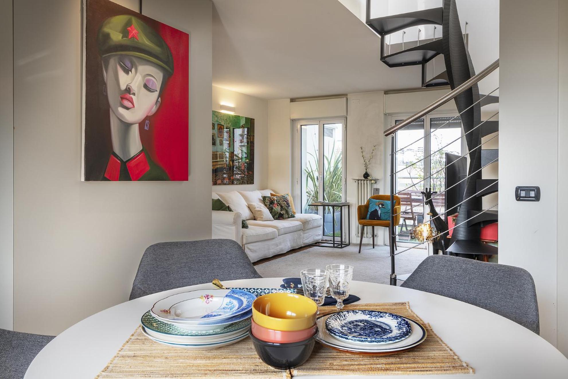 Giresio 41 - Your Penthouse With Rooftop Garden In Milano Navigli - Wifi Exteriér fotografie