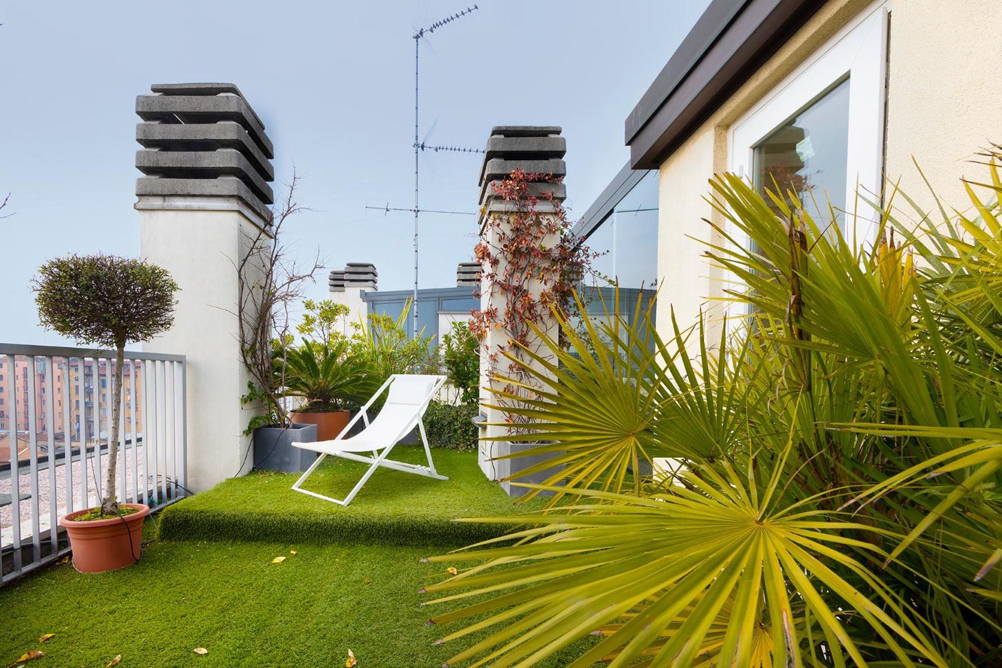 Giresio 41 - Your Penthouse With Rooftop Garden In Milano Navigli - Wifi Exteriér fotografie